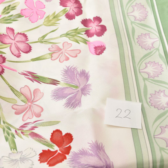 Hermes Scarf Muffler HERMES Carre 90 Silk Twill - Picture 6 of 10